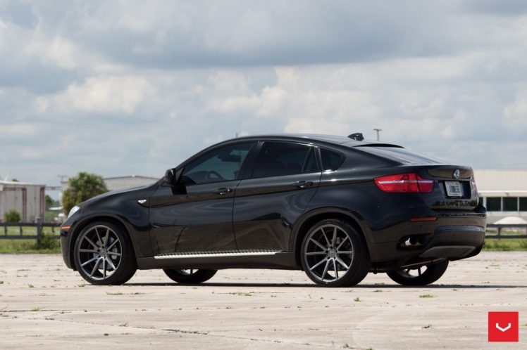 bmw, X6, Vossen, Wheels, Cars, Black, Suv HD Wallpaper Desktop Background