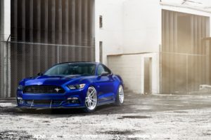 ford, Mustang, Gt, 2016, Cars, Coupe, Blue