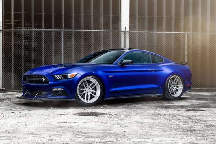 ford, Mustang, Gt, 2016, Cars, Coupe, Blue HD Wallpaper Desktop Background