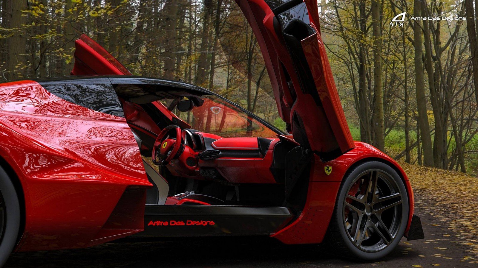 ferrari, Zenyatta, Cars, Concept Wallpaper