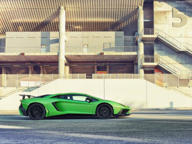 2016, Aventador, Cars, Coupe, Lamborghini, Lp750 4, Supercars, Green HD Wallpaper Desktop Background