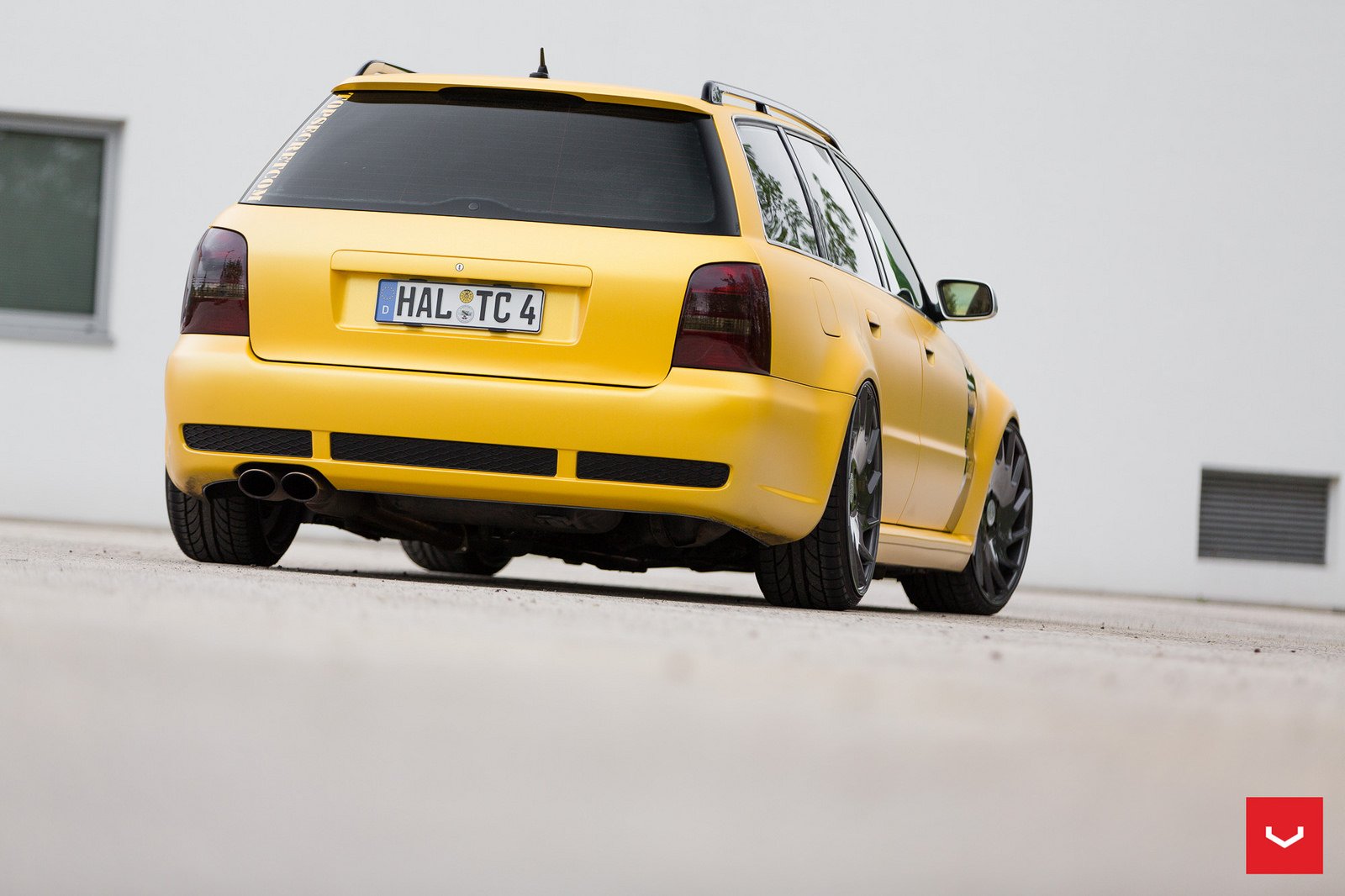 audi, Rs4, Avant, Vossen, Wheels, Cars, Yellow Wallpaper