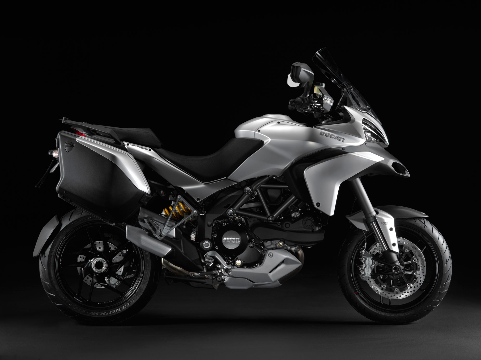 2013, Ducati, Multistrada, 1200s, Touring Wallpaper