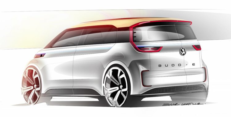 volkswagen, Budd e, Concept, Cars, Van HD Wallpaper Desktop Background