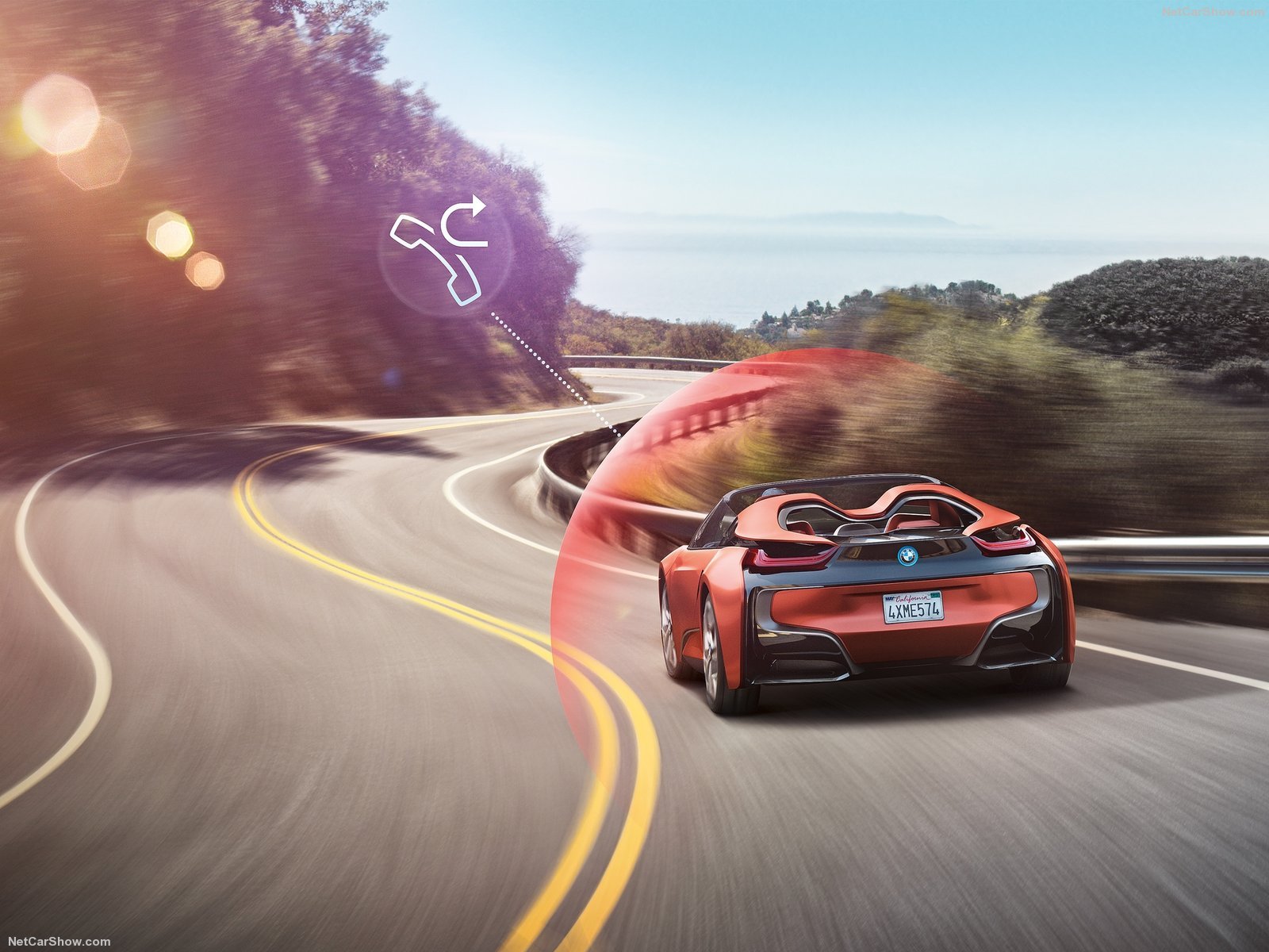 bmw, I vision, Future, Interaction, Concept, Cars Wallpaper
