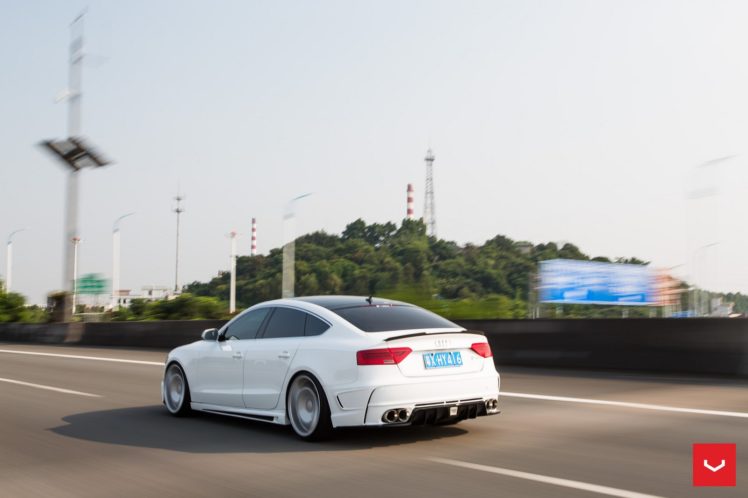 vossen, Wheels, Audi, S5, Sportback, Cars, White HD Wallpaper Desktop Background
