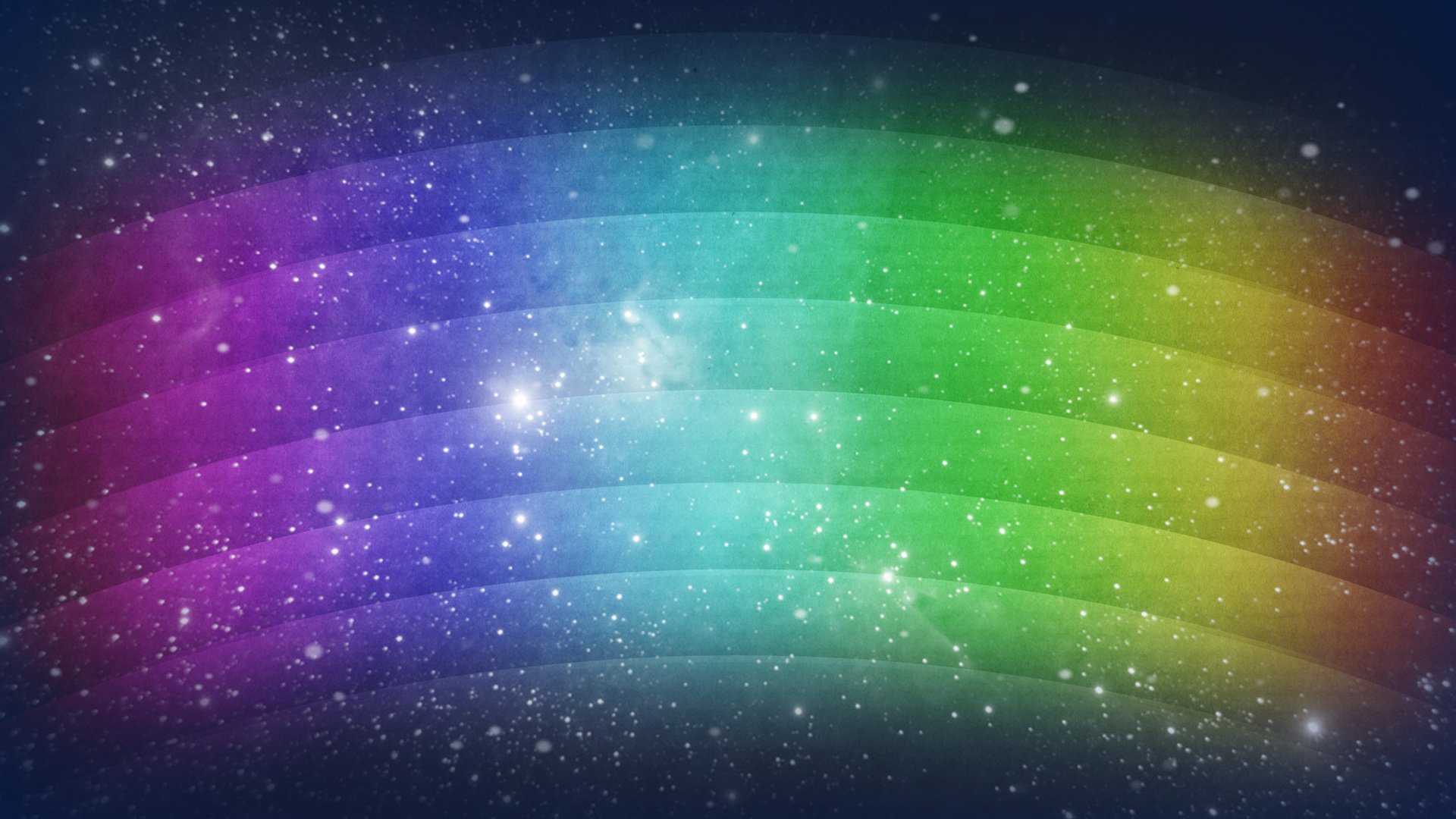 rainbow, Blur Wallpaper