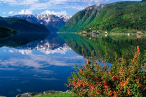 hordanlang, Noruega, Paisaje, Fiordo, Naturaleza