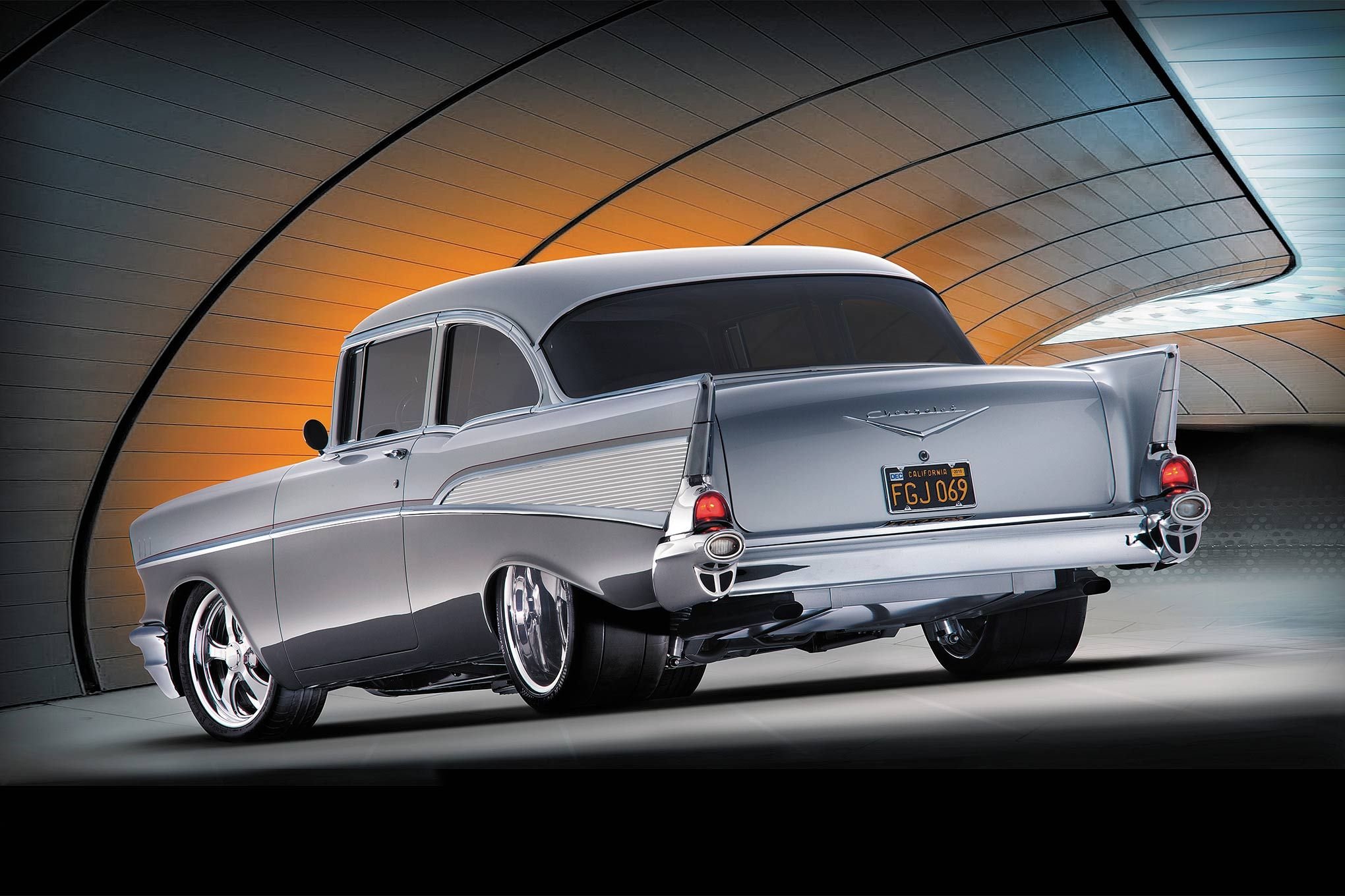 1957, Chevrolet, Bel, Air, Hot, Rod, Rods, Retro, Custom, Belair Wallpaper