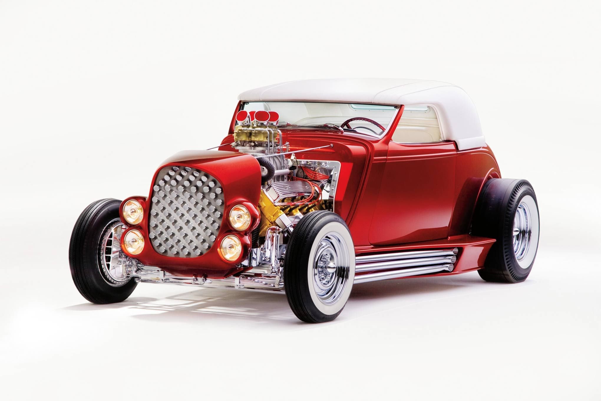 1932, Ford, Deluxe, Coupe, Hot, Rod, Rods, Custom, Vintage, Retro, Concept Wallpaper