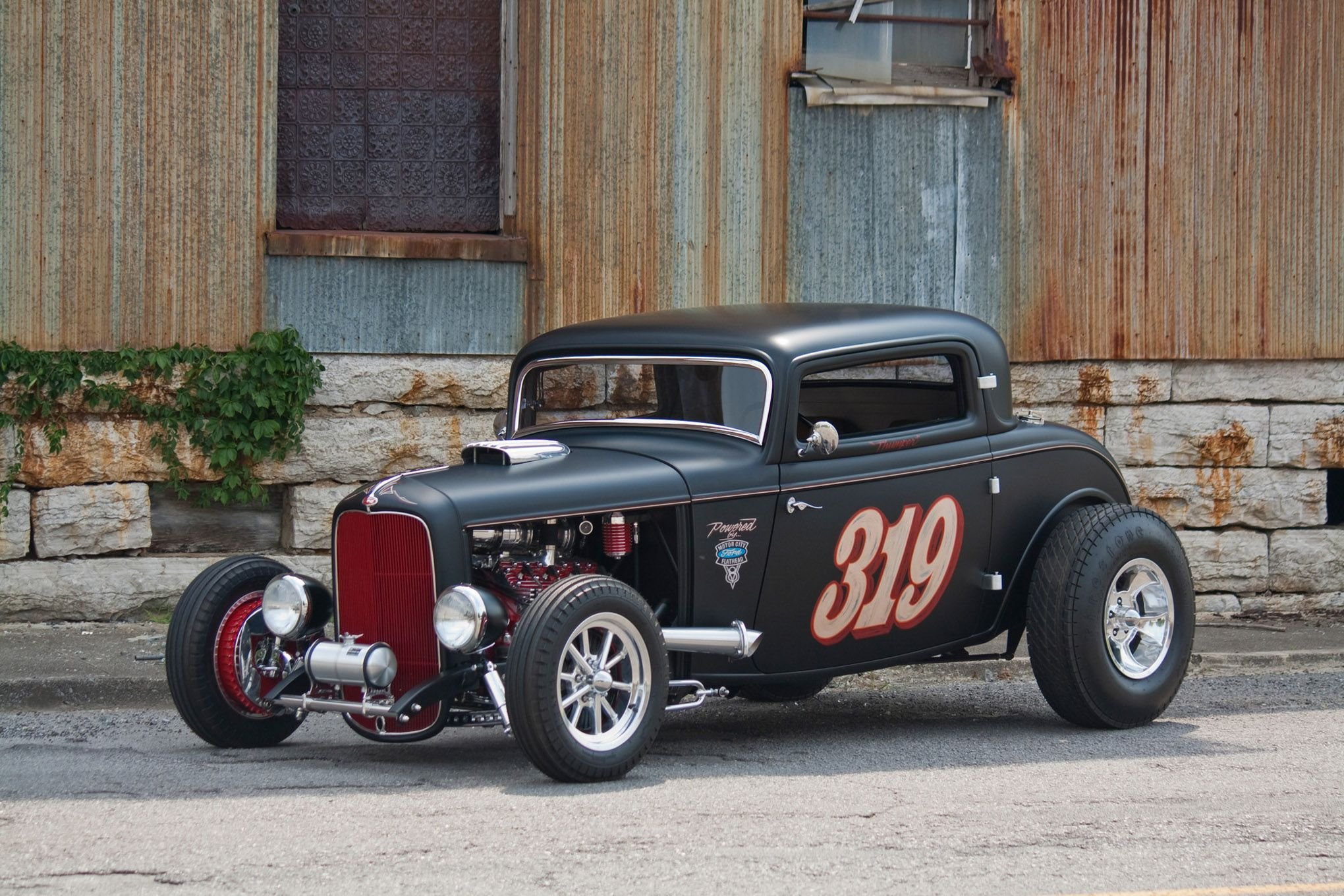 1932, Ford, Coupe, Hot, Rod, Rods, Custom, Retro, Vintage, R