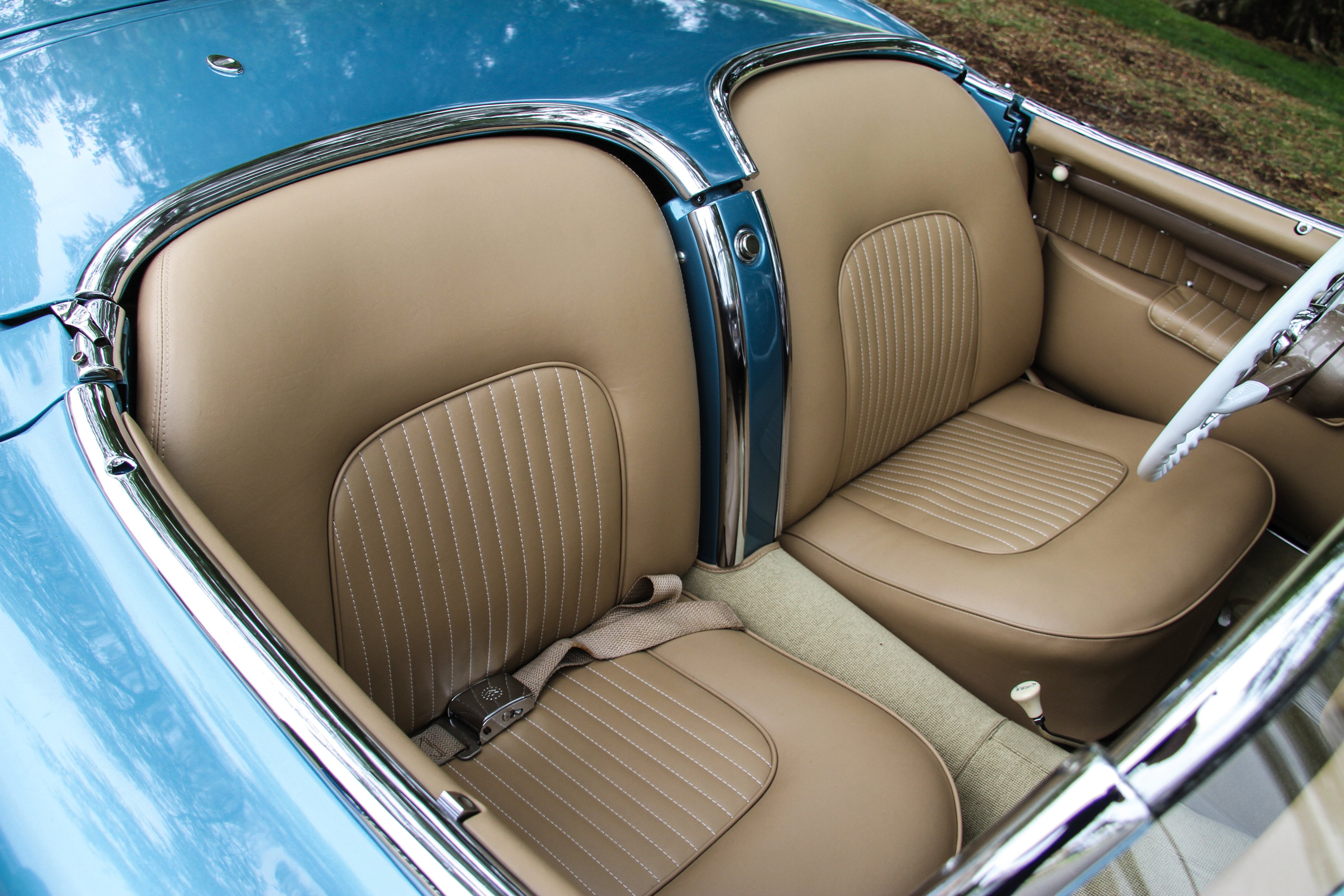 1954, Chevrolet, Corvette, Pennant blue, 2934, Muscle, Retro, Supercar Wallpaper
