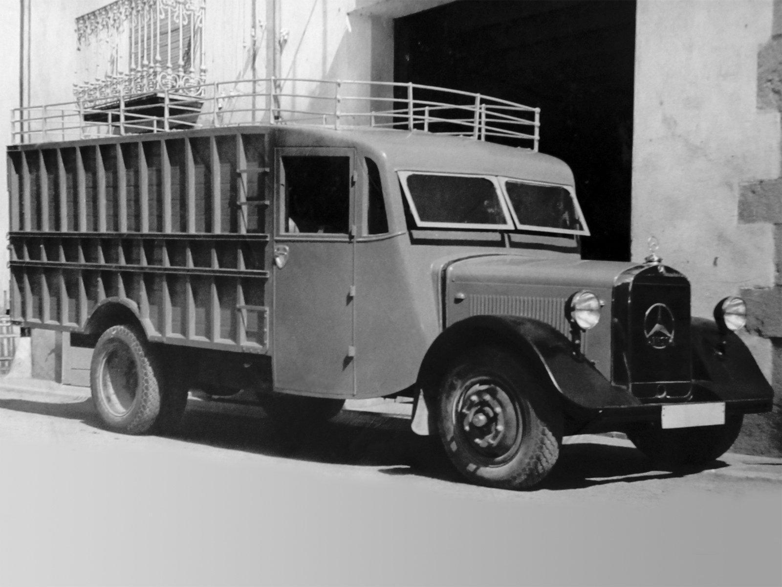 1932, Mercedes, Benz, L60, Semi, Tractor, Vintage, Transport, Military Wallpaper