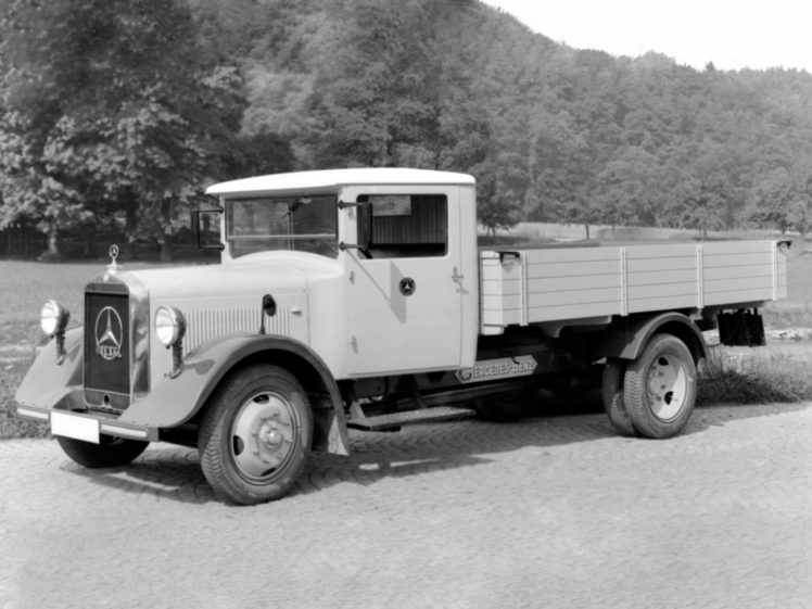 1932 37, Mercedes, Benz, Lo2000, Pritschenwagen, L60, Semi, Tractorvintage, Pickup HD Wallpaper Desktop Background