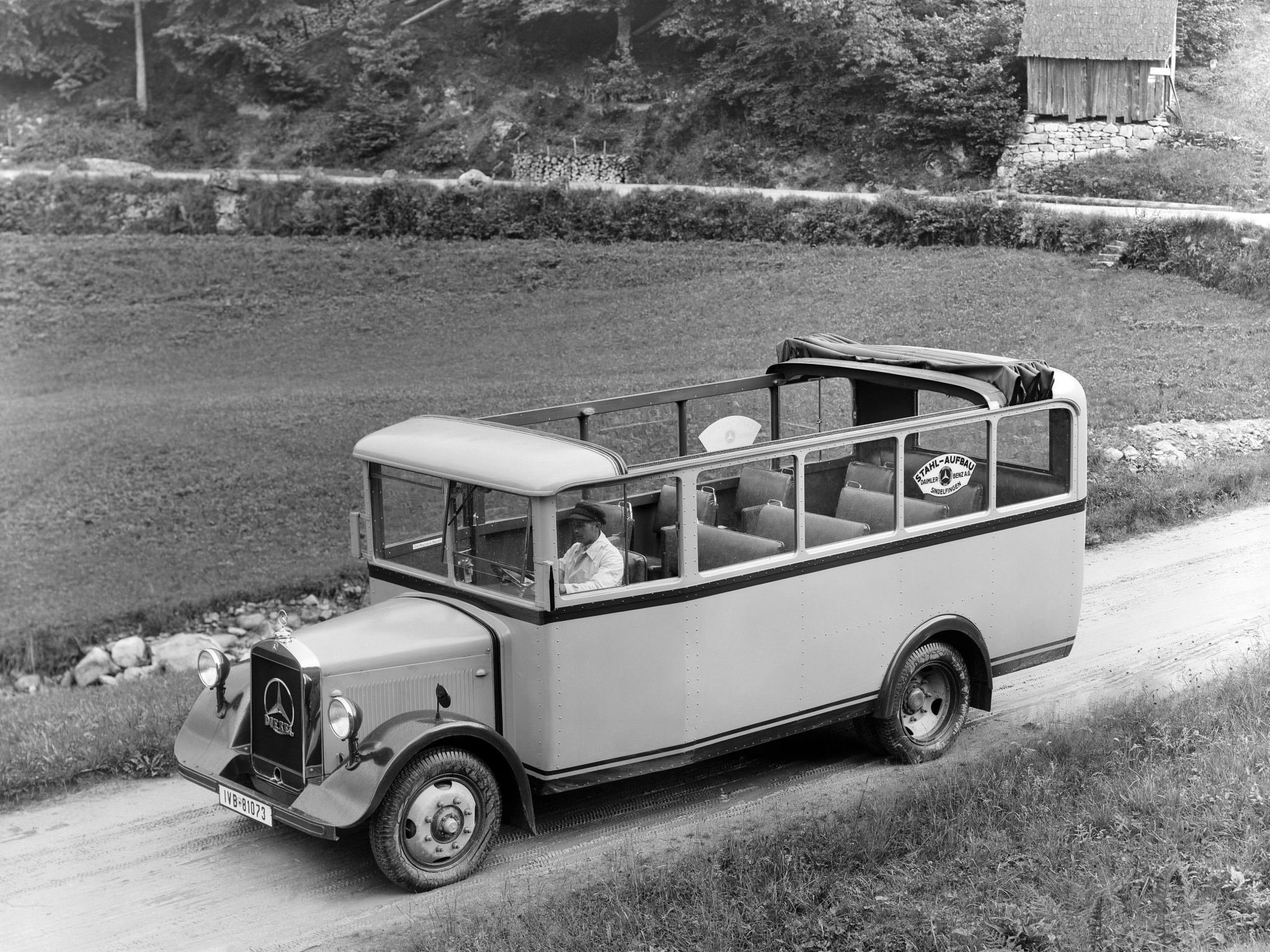 1932 34, Mercedes, Benz, Lo2000, Ausflugs, Omnibus, L60, Semi, Tractor, Bus, Transport, Vintage Wallpaper