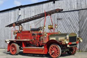 1913, Merryweather, Fire, Engine, Emergency, Firetruck, Semi, Tractor, Vintage