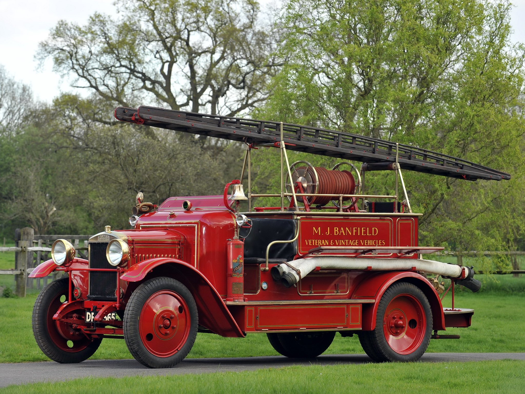 1926, Morris, Commercial, Fire, Engine, Firetruck, Emergency, Vintage, Semi, Tractor Wallpaper