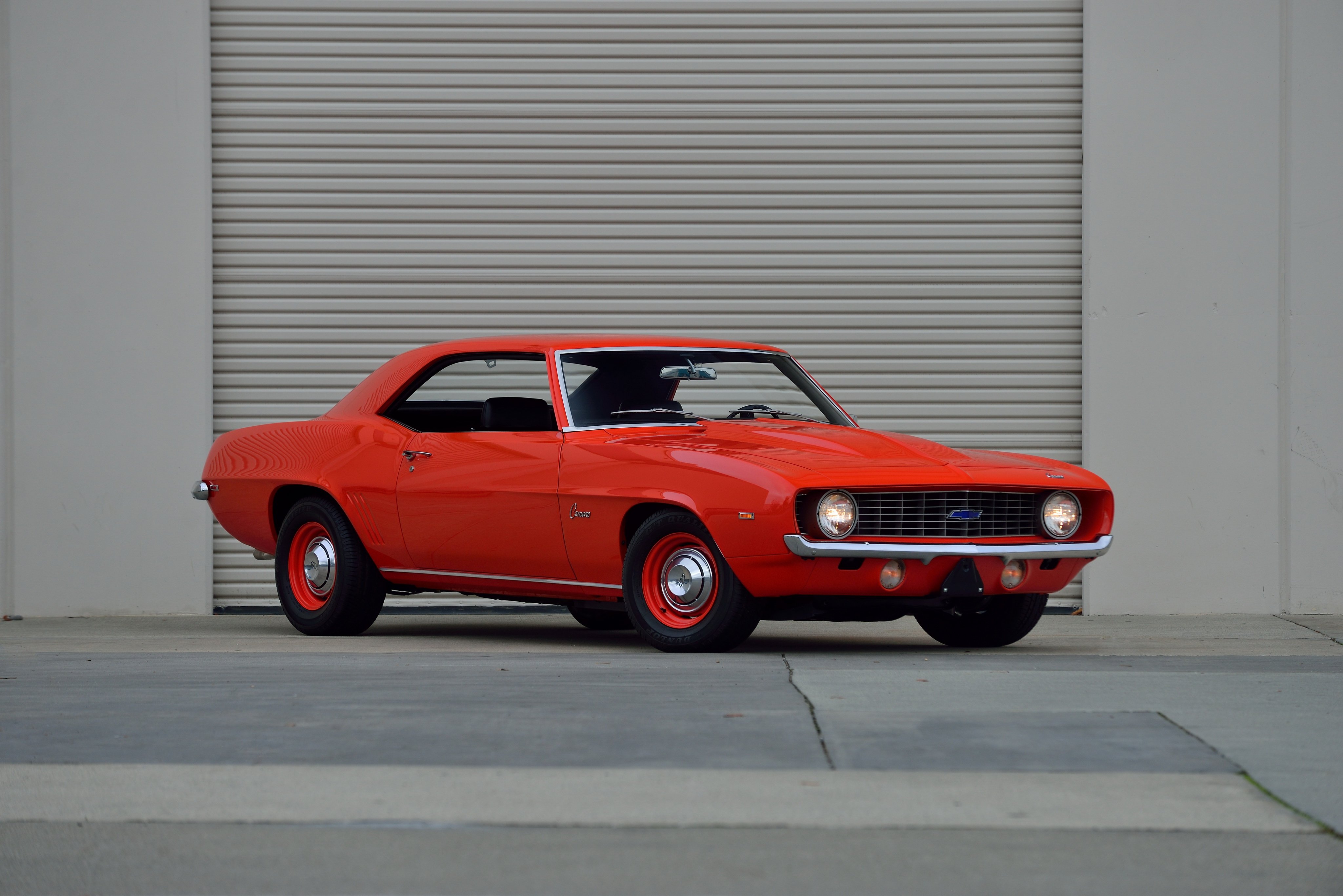 1969, Chevrolet, Camaro, Zl 1, Copo, And039hugger, Orange, Muscle, Classic Wallpaper