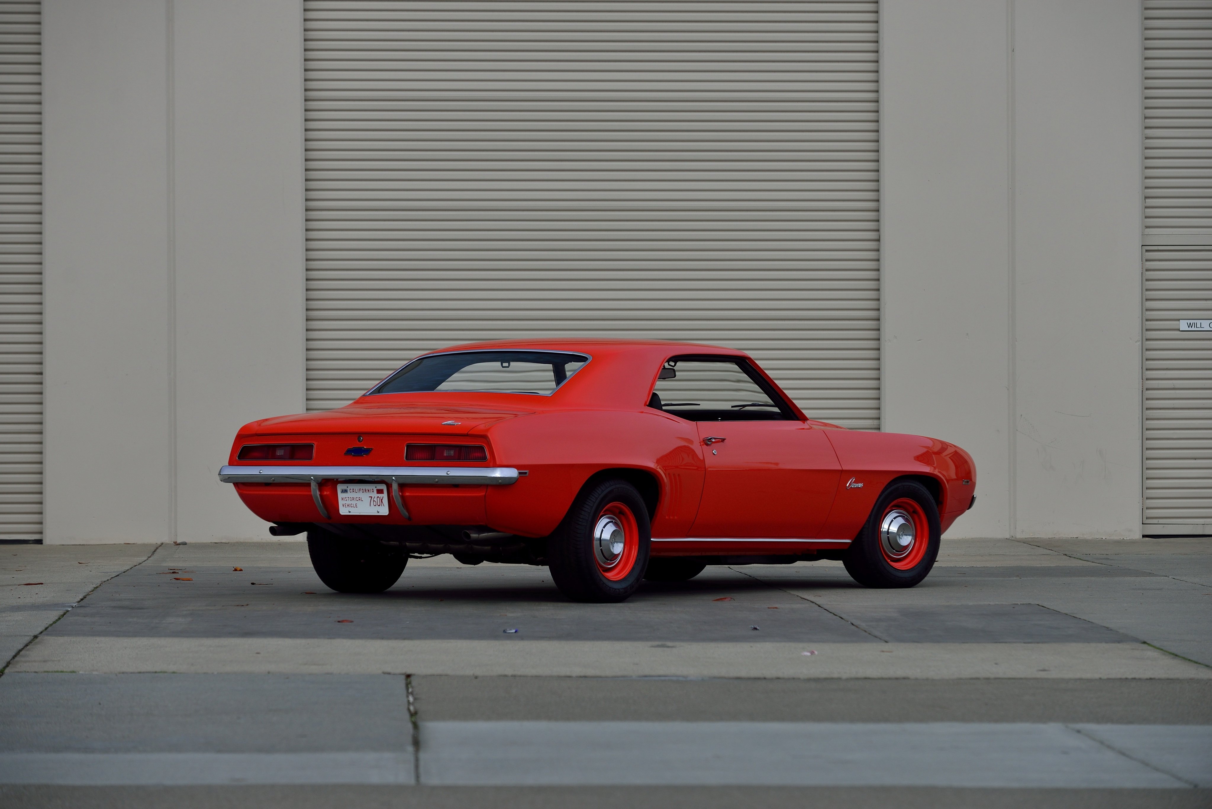 1969, Chevrolet, Camaro, Zl 1, Copo, And039hugger, Orange, Muscle, Classic Wallpaper