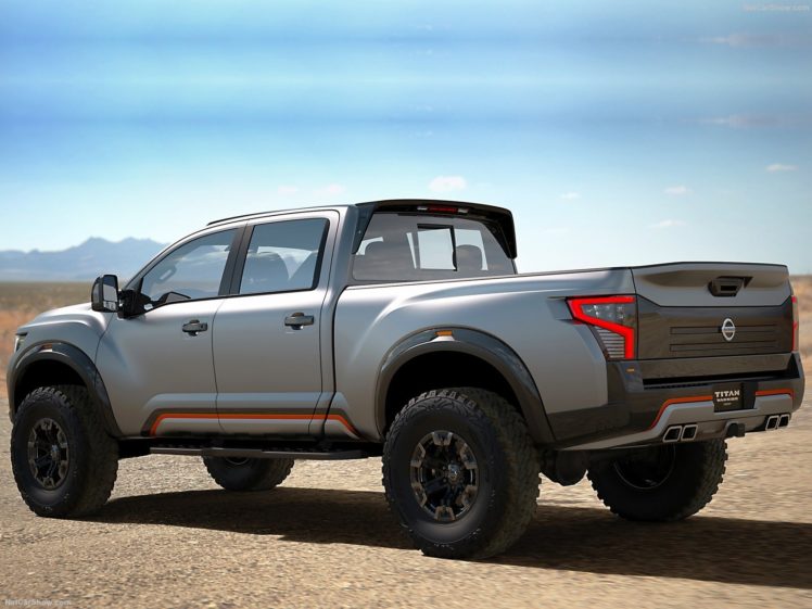 nissan, Titan, Warrior, Concept, Pickup, Truck, Cars, 2016 HD Wallpaper Desktop Background