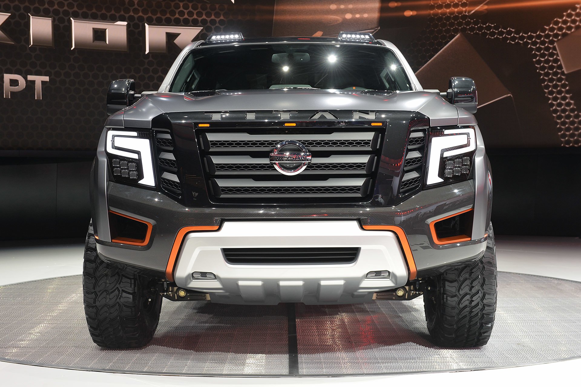 2016, Detroit, Auto, Show, Nissan, Titan, Warrior, Concept, Cars Wallpaper