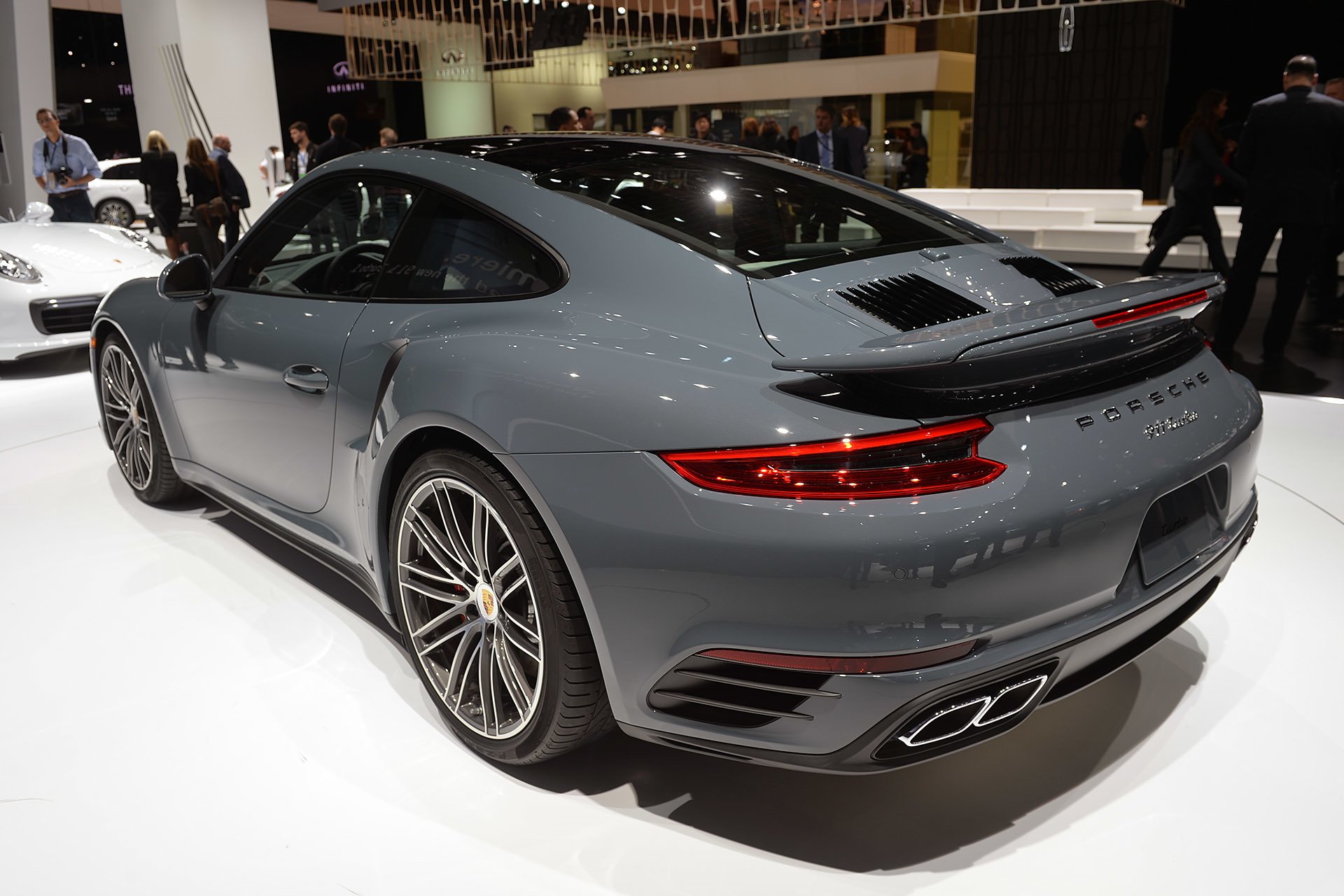 2016, Detroit, Auto, Show, Porsche, 911, Turbo, Cars Wallpapers HD ...