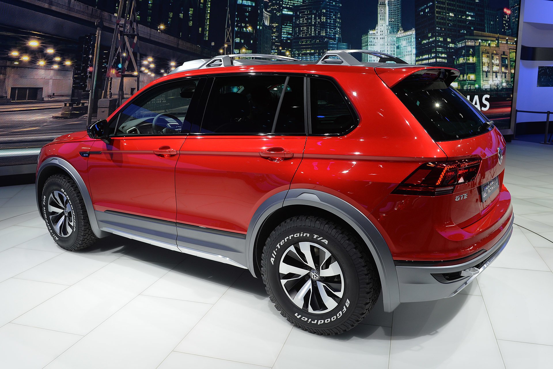 2016, Detroit, Auto, Show, 2016, Volkswagen, Tiguan, Gte, Active, Concept, Cars Wallpaper