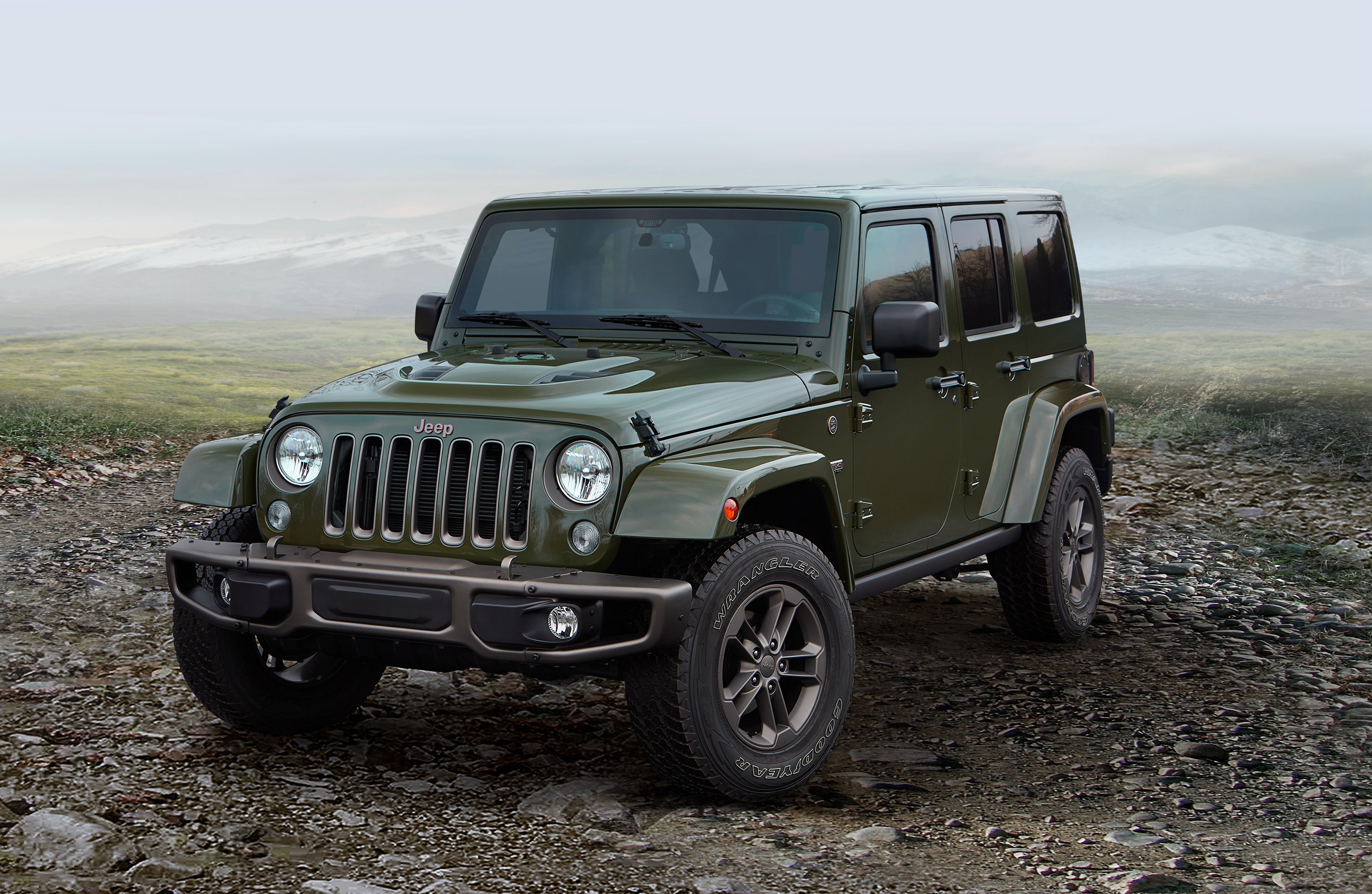 2016, Jeep, Wrangler, Unlimited, 75th, Anniversary, J k, Suv, Awd, 4x4 Wallpaper