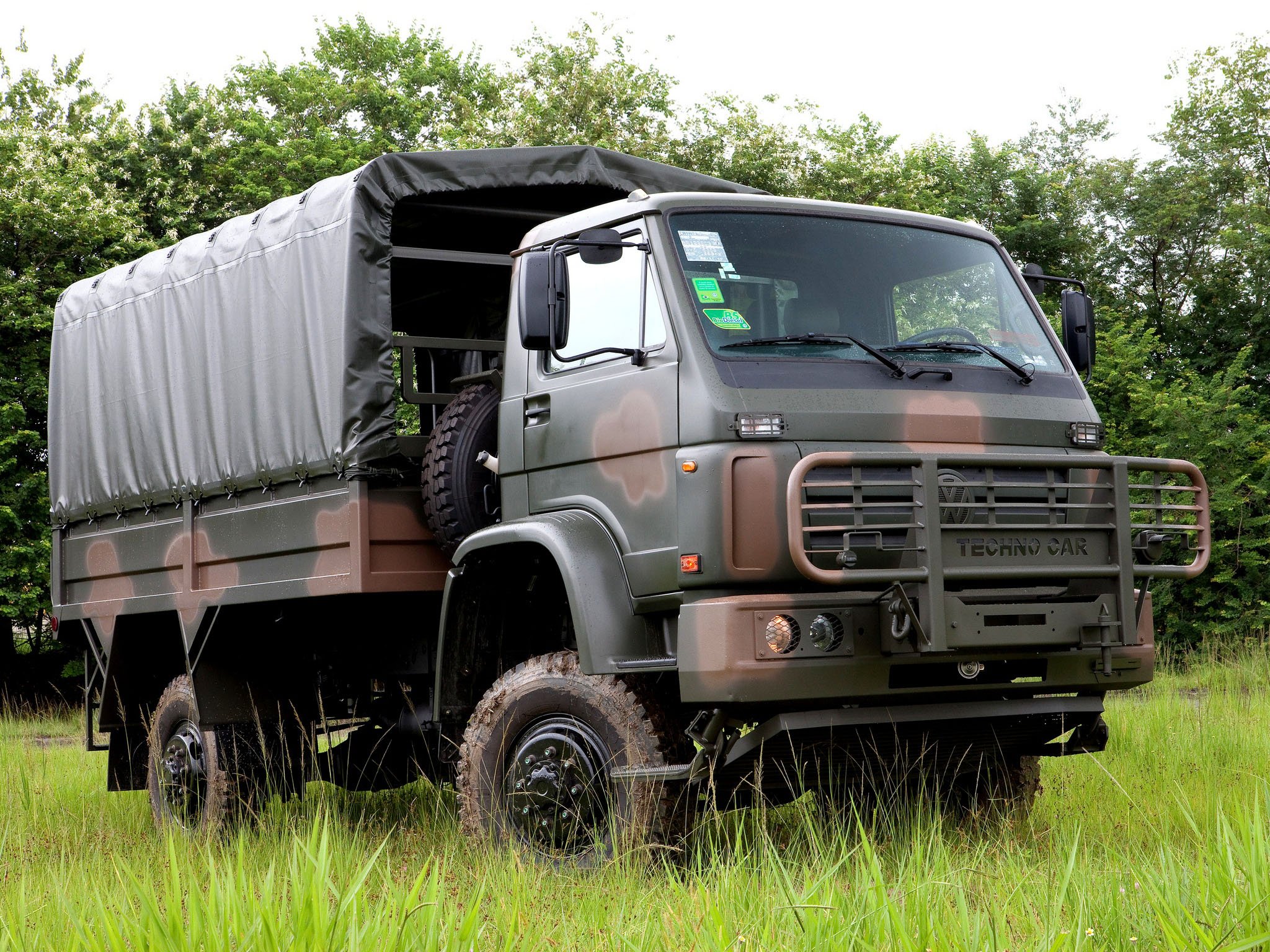 2008, Volkswagen, Worker, 15 210, 4x4, Military, Semi, Tractor Wallpaper