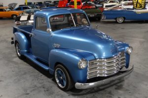 1949, Chevrolet, 3100, Pickup, Cars, Custom, Blue