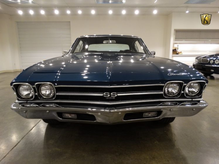 1969, Chevrolet, Chevelle, Ss, Tribute, Cars, Blue HD Wallpaper Desktop Background