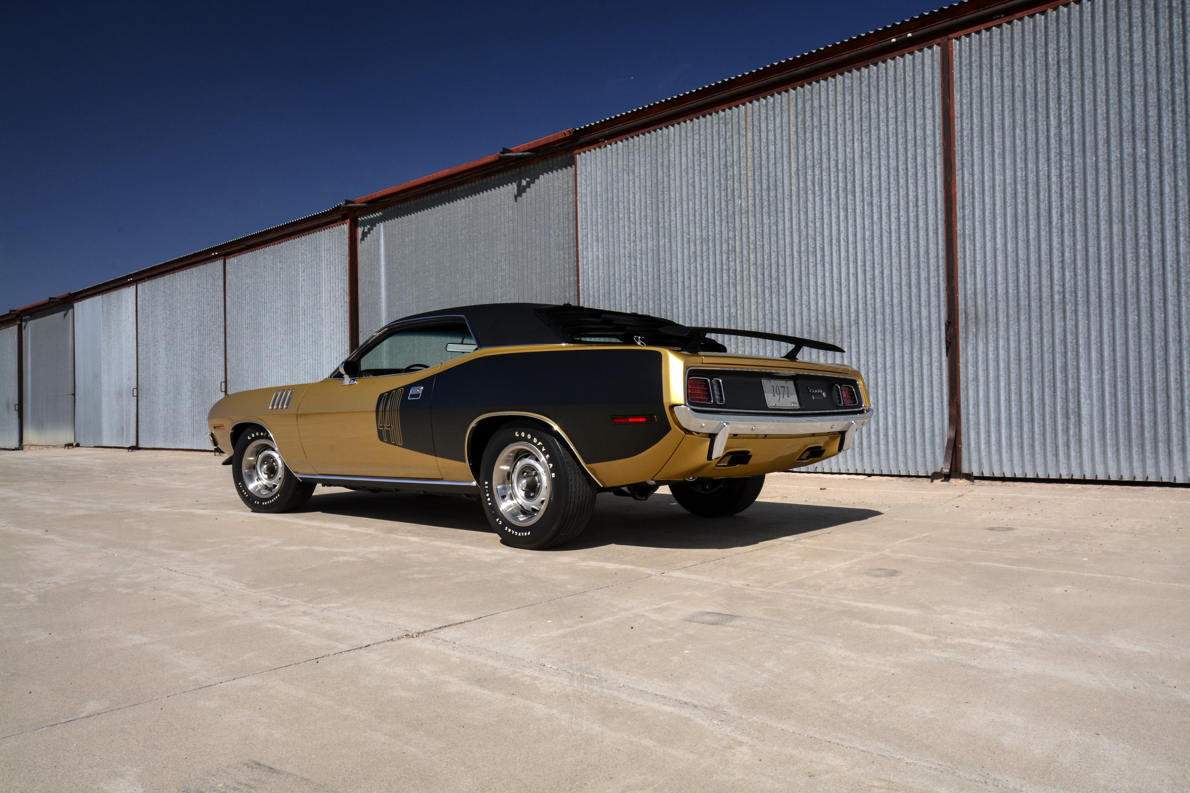 1971, Plymouth, Cuda, 440, Mopar, Muscle, Barracuda, Classic Wallpaper