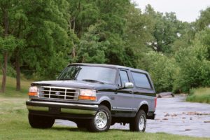 1995, Ford, Bronco, Xlt, U15, 4x4, Suv