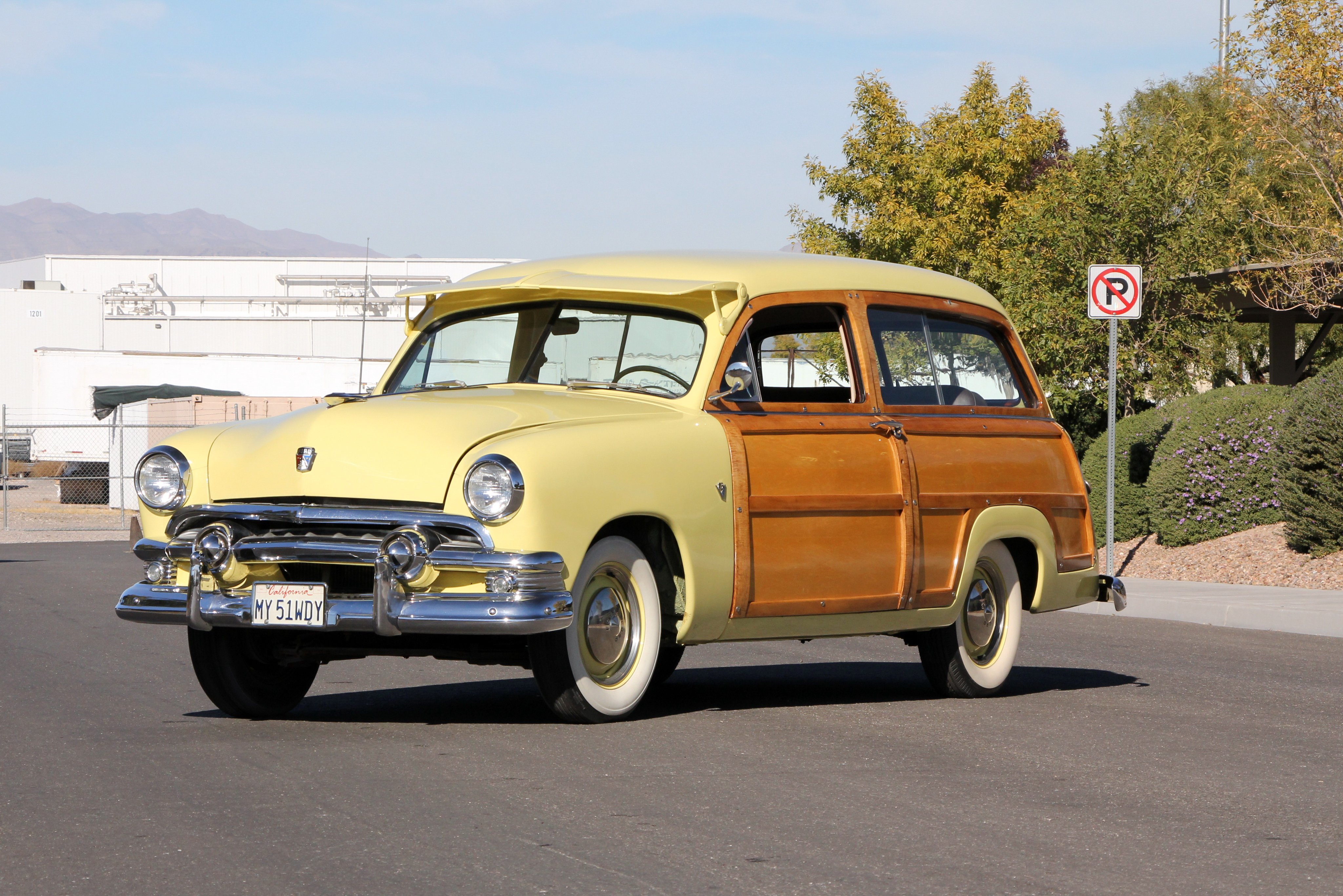 1951, Ford, Custom, Deluxe, Stationwagon, 1ba 79, Retro, Woody Wallpaper