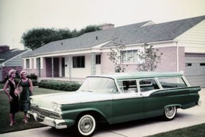 1959, Ford, 4 door, Ranch, Wagon, 71h, Stationwagon, Retro
