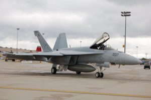 avion, Combate, F 18, Militar
