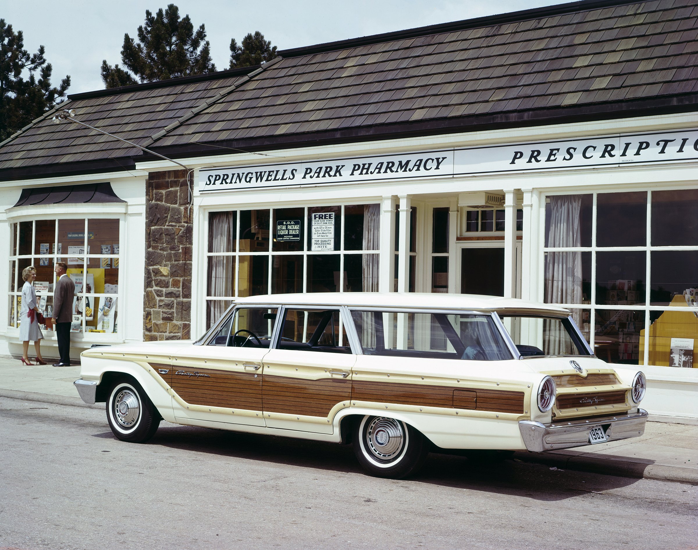 1963, Ford, Country, Squire, 71e 78, Stationwagon, Classic Wallpaper