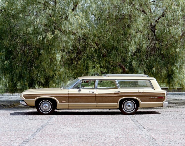 1968, Ford, Ltd, Country, Squire, Stationwagon, Classic HD Wallpaper Desktop Background