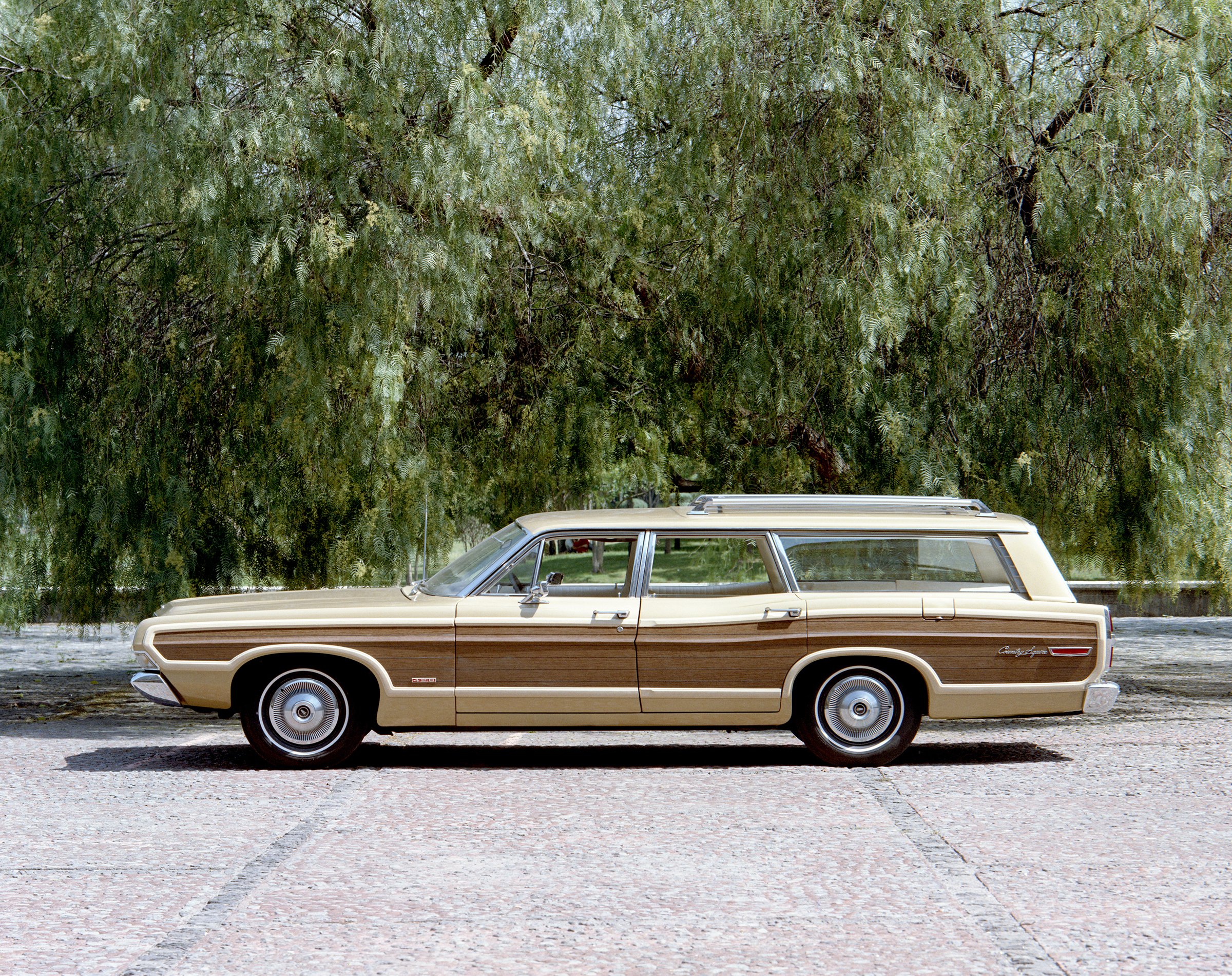1968, Ford, Ltd, Country, Squire, Stationwagon, Classic Wallpaper