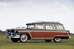 1956, Ford, Country, Squire, 79c, Stationwagon, Retro, Woody