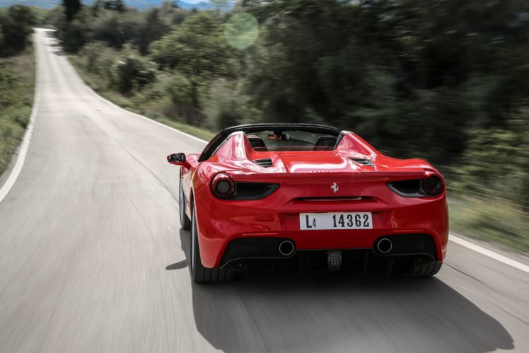2015, Ferrari, 488, Spider, Supercar HD Wallpaper Desktop Background
