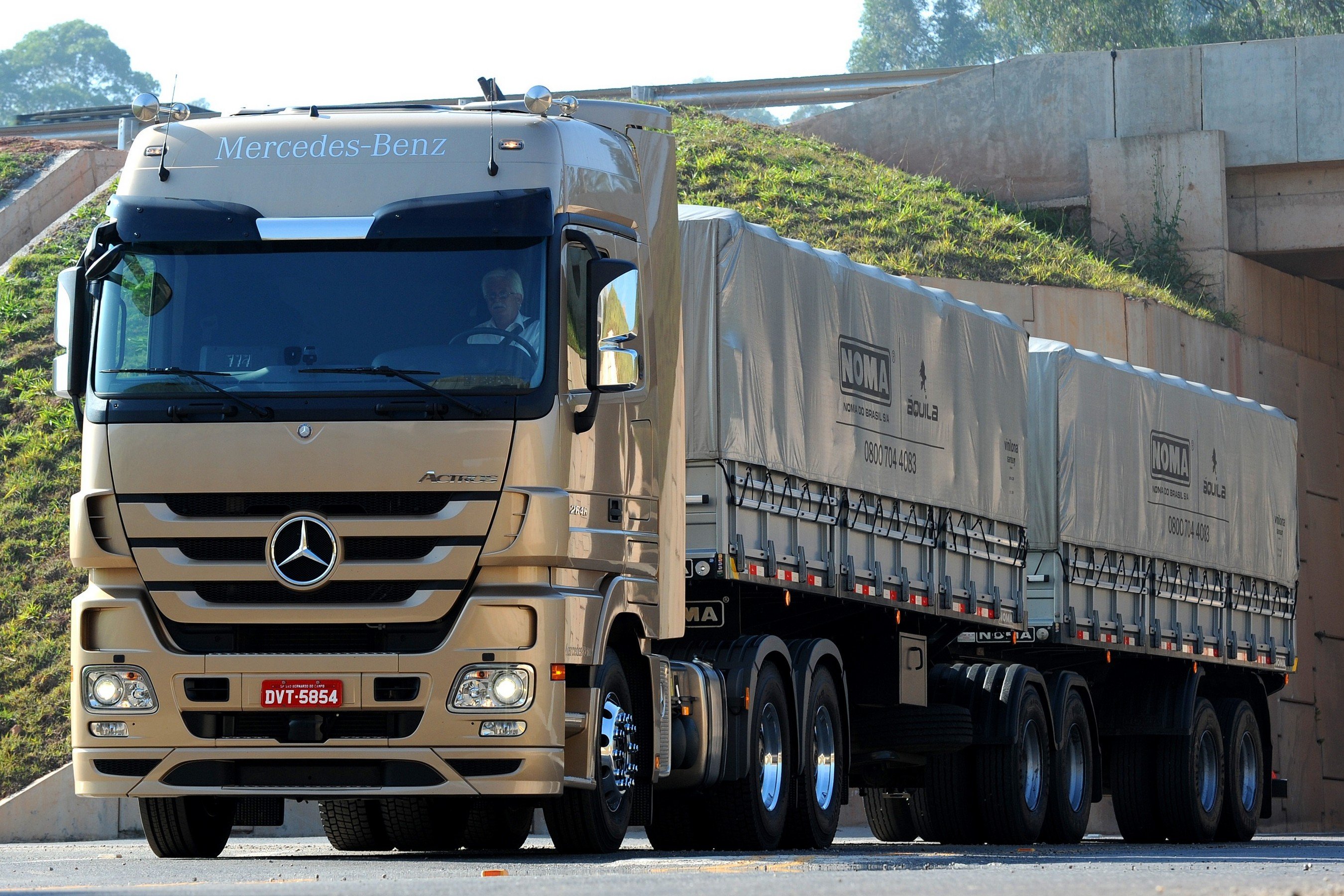 2011 15, Mercedes, Benz, Actros, 2646, L s, Mp3, Semi, Tractor Wallpaper