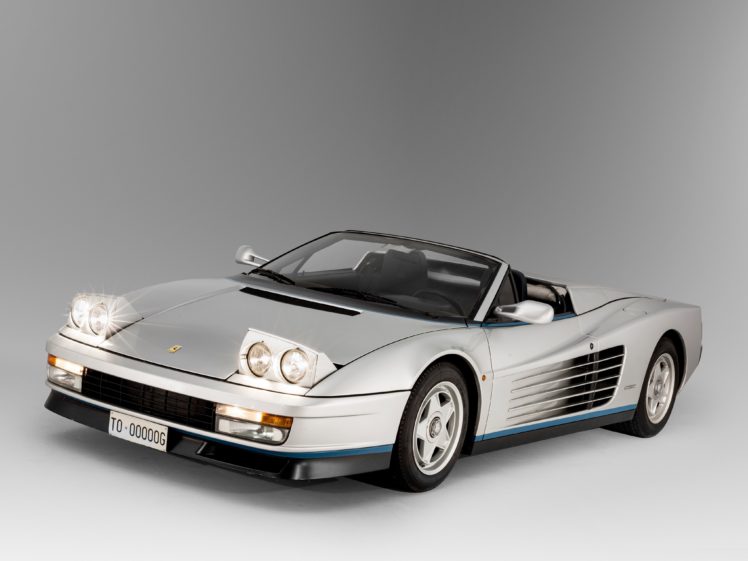 1986, Ferrari, Testarossa, Spider, Pininfarina, Supercar, Classic HD Wallpaper Desktop Background