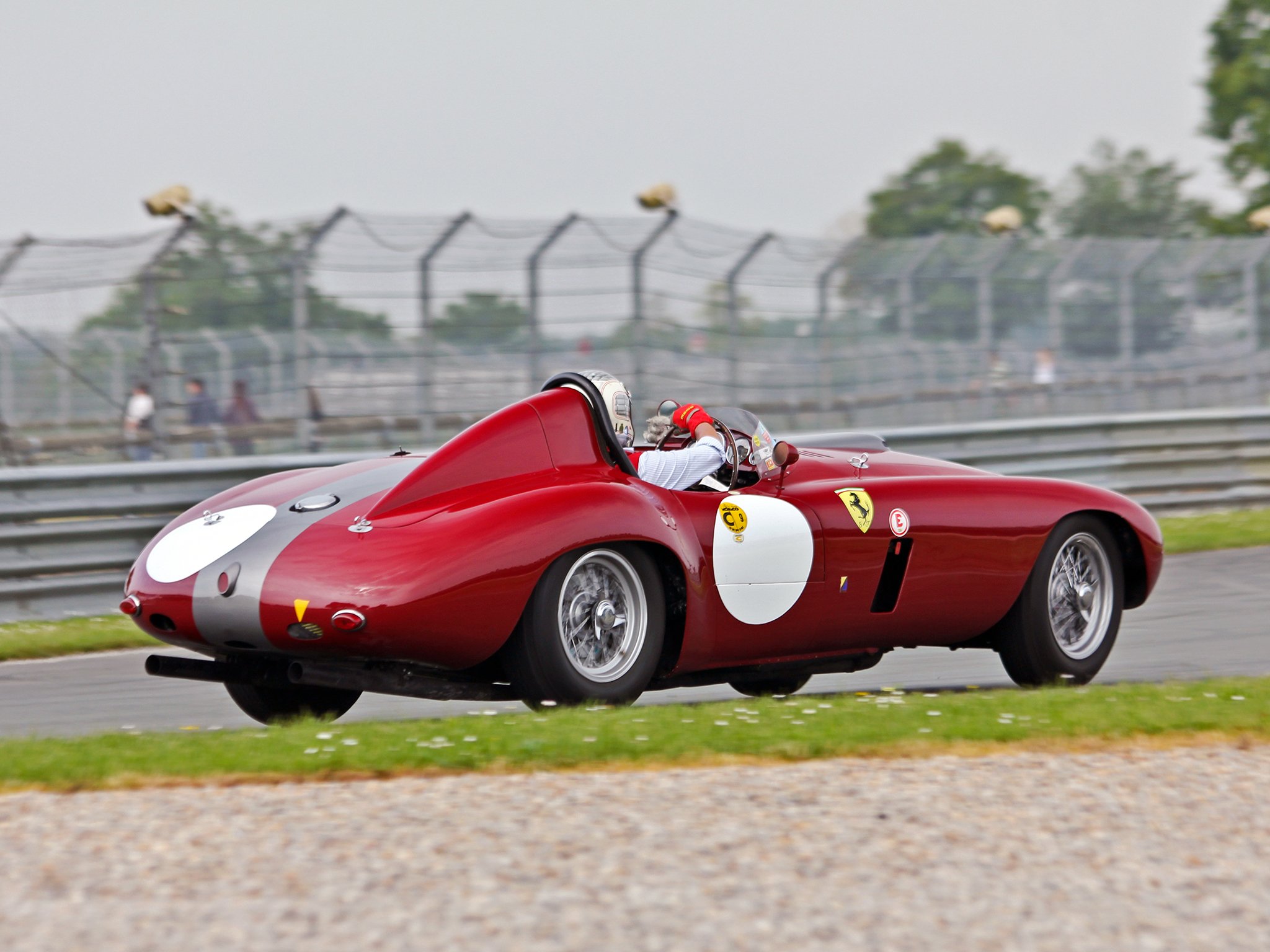 1953, Ferrari, 340mm, Scaglietti, Monza, Spyder, 340, Race, Racing, Supercar, Retro, M m, Rally Wallpaper