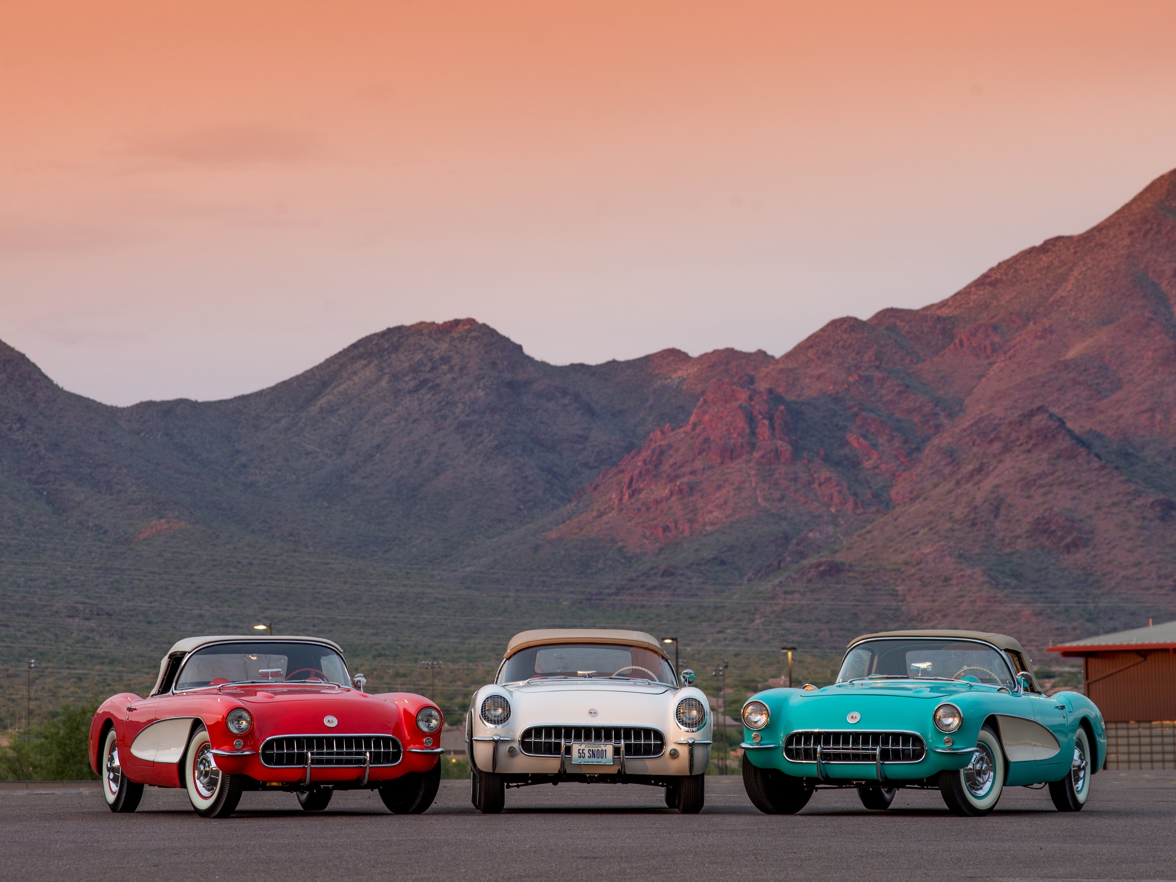 1953 62, Chevrolet, Corvette, C 1, Muscle, Retro, Classic, Supercar Wallpaper
