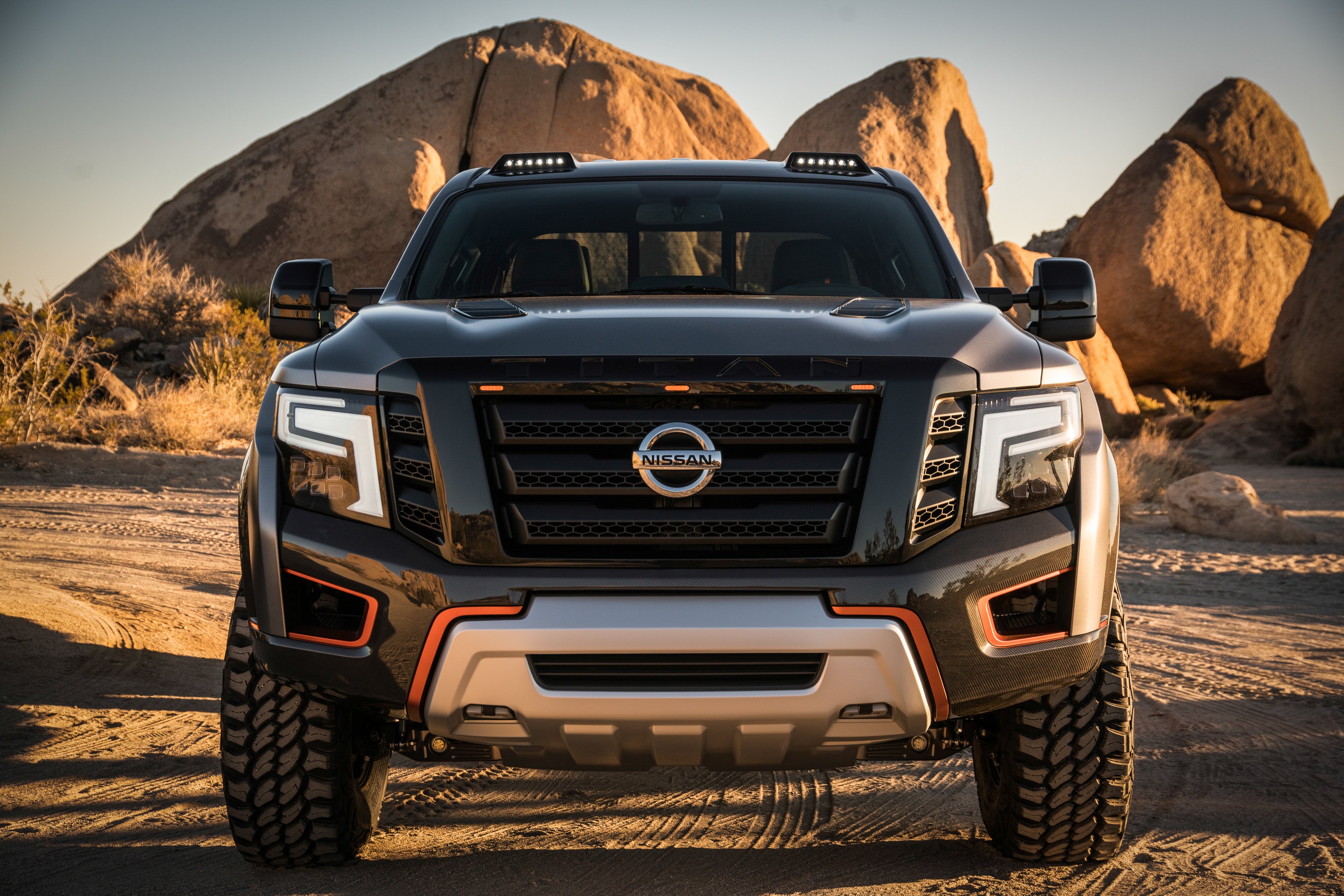 2016, Nissan, Titan, Warrior, Concept, Awd, Pickup, Oddroad Wallpaper