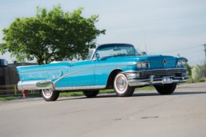 1958, Buick, Limited, Convertible, Luxury, Retro
