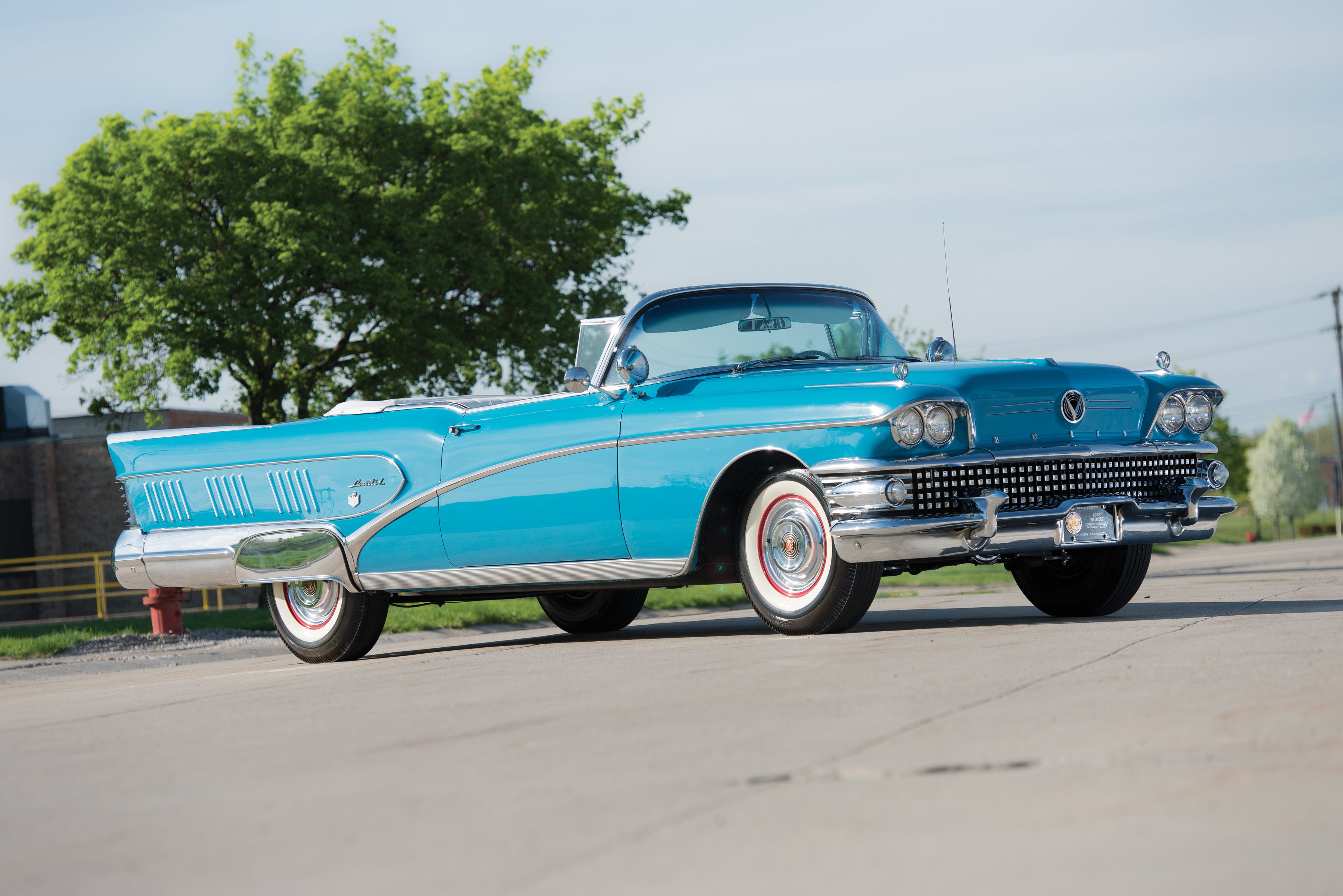 1958, Buick, Limited, Convertible, Luxury, Retro Wallpaper