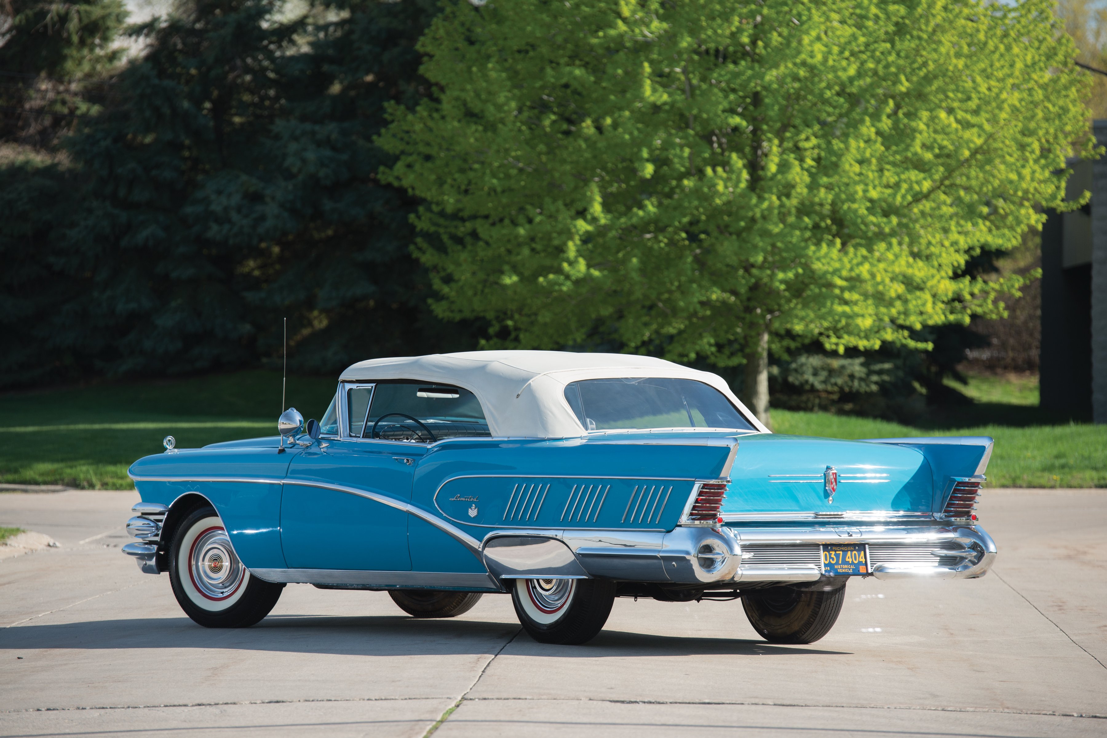 1958, Buick, Limited, Convertible, Luxury, Retro Wallpaper