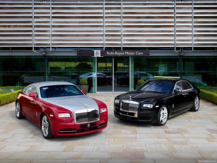 rolls, Royce, Ghost, Series, Ii, Cars, Sedan, Luxury, Red, 2015 HD Wallpaper Desktop Background